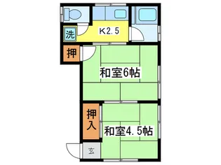 サニ-ハウス【1階】の間取り