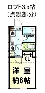 Hermitage S【2階】の間取り