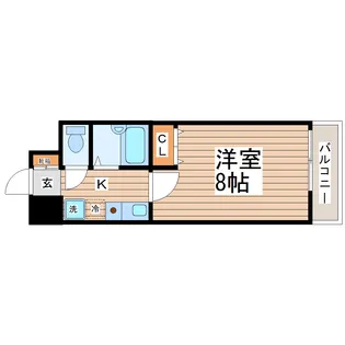 HIKOハイツ【5階】の間取り