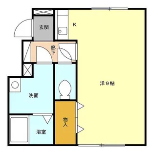 ルグラン21【1階】の間取り