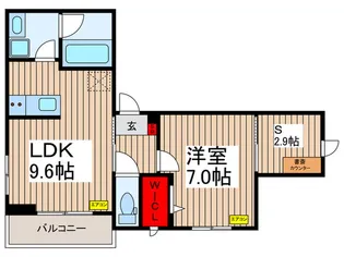 スカイビュー押上 弐番館【2階】の間取り