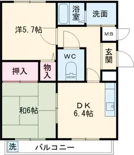 ANESIS OCTO【2階】の間取り