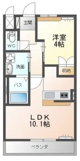 Freccia II【2階】の間取り