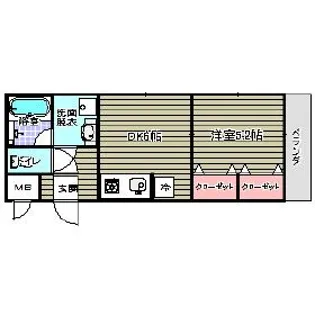 ラーク・ヒルズ【2階】の間取り
