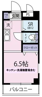 コーポYOU【4階】の間取り