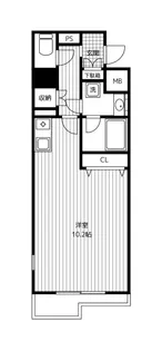 ブライトV【5階】の間取り