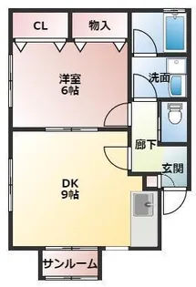 アイハウス【1階】の間取り