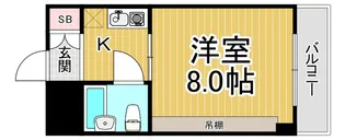 サンロイヤル【3階】の間取り