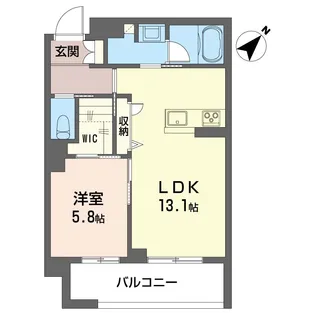 Maliena【3階】の間取り