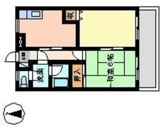シャンボールミヤ【2階】の間取り