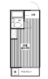 トップ高輪台【3階】の間取り