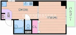 ラフォーレ南森町【2階】の間取り