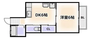 天星ビル【4階】の間取り