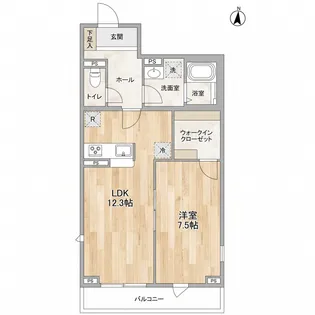 Casa Lupinus【3階】の間取り