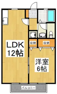 マーガレット【2階】の間取り