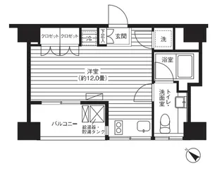 Ti-HIGASHIAZABU【10階】の間取り