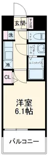 プレサンス THE MOTOYAMA【8階】の間取り