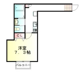 キャメル川越野田2【1階】の間取り