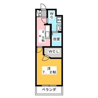パーシモン芝久保【3階】の間取り