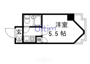 ライオンズマンション京都三条第2【2階】の間取り