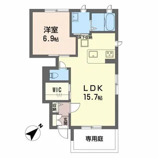 ファーレ【1階】の間取り