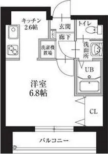 HF仙台レジデンスEAST【5階】の間取り