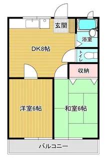 メゾン小牧【2階】の間取り