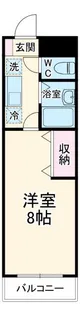 ホワイトヒルズ豊田【3階】の間取り