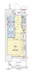 プレリス浅間町フォルテラ【2階】の間取り