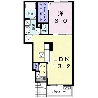 ボニート【1階】の間取り