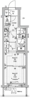 PREMIUM CUBE 中野新橋 DEUX【2階】の間取り