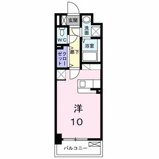 サンフェリーチェ・S【5階】の間取り