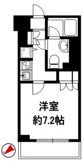 シティタワー横濱【8階】の間取り