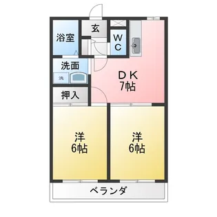 ソレイユ【3階】の間取り