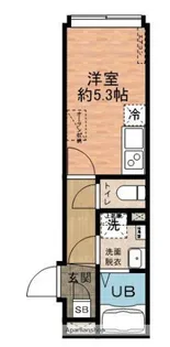 vicolo【4階】の間取り