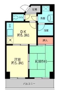 エコーピア【8階】の間取り
