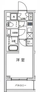 ライジングプレイス綾瀬【4階】の間取り