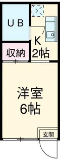 トウメイコーポ【3階】の間取り