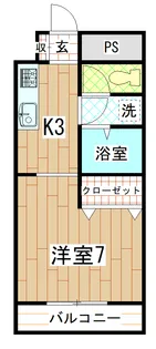 シンセリティYASOKICHI 3rd【2階】の間取り