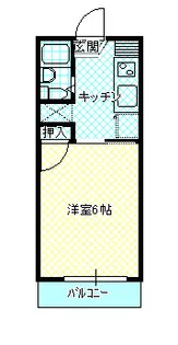 ディアコート【2階】の間取り