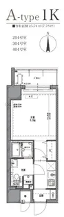 エテルヴォ三ノ輪ステーションフロント【4階】の間取り