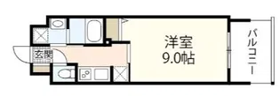 プライマル広島駅【7階】の間取り