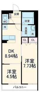 IXO Lierre【1階】の間取り