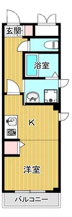 フェリスコート鶴見【2階】の間取り
