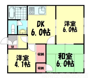 キャッスル泉佐野【2階】の間取り