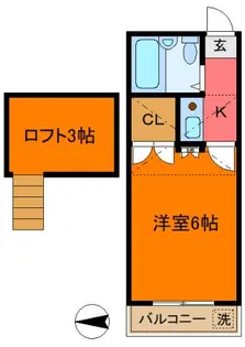パルテアN【2階】の間取り