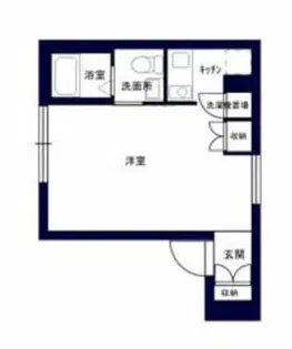 Tramonto上池台【3階】の間取り