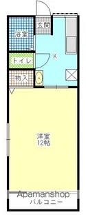 プティットシャンブル【2階】の間取り
