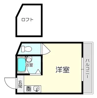 プチグレイス塚口壱番館【2階】の間取り