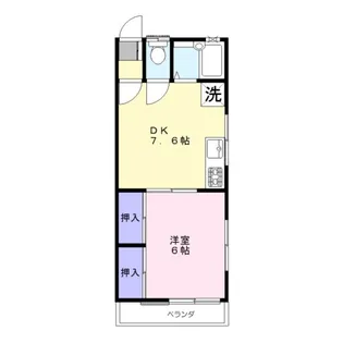ラフィーユ【2階】の間取り